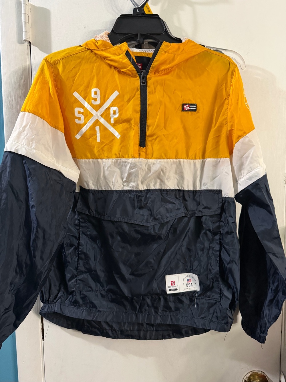 SouthPole Large Windbreaker Pullover